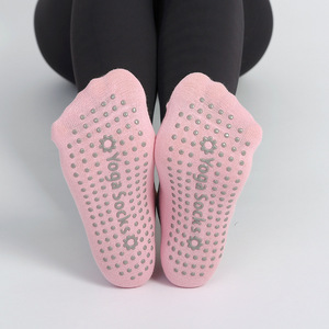 Calzini da Yoga professionali antiscivolo per donne Pilates per principianti pavimento per danza classica sportiva - Product Image 4