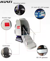 Equipo de entrenamiento de vuelo de realidad virtual 9D, simulador de aeronaves y naves espaciales para juegos de arcade en interiores, para el hogar y guarderías, Metal Friends