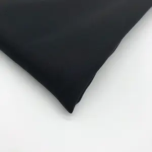 Tela abaya de polietileno negro de Corea de alta calidad para ropa saudita
