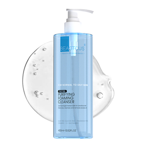 Lavado facial de Bajo pH, limpiador de piel Facial de aminoácidos hidratante, limpiador espumoso de aceite de etiqueta privada para lavado de cara, limpiador Facial - Product Image 1