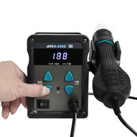 Estación de Desoldadura con Pistola de Aire Caliente AIFEN 868D con Pantalla Digital, Apagado Automático, Calibración de Temperatura, Herramienta de Reparación de Placas Base de Teléfonos