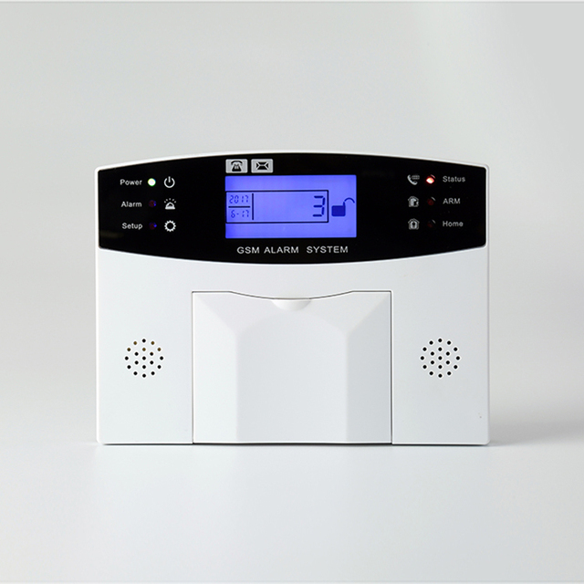 Sunydog WiFi GSM Security Alarm System with LCD Display Tuya Smart Home Supports Two-Way Voice Intercom for Door Use