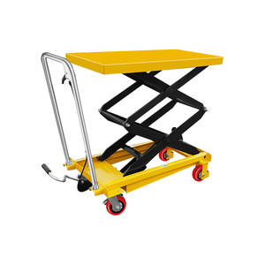 150kg 350kg 500kg 1000kg 유압 리프트 테이블 수동 소형 리프트 테이블 가위형 리프트 - Product Image 3