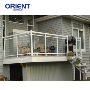 Approvisionnement en usine personnalisé extérieur cadre en aluminium verre trempé balcon main courante intérieur <span class=keywords><strong>garde</strong></span>-<span class=keywords><strong>corps</strong></span> en verre pour escaliers - Product Image 6