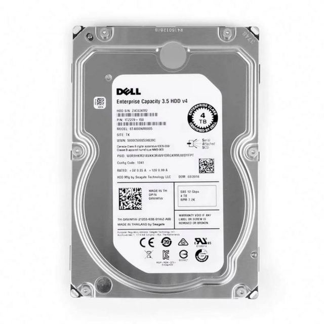 HDD Hard Drive for Server Rack 4TB SAS 3.5 7.2K Server Hard Drive HDD Server Hard