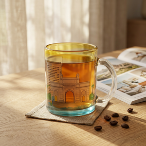 Mug en verre transparent, tasse à café en verre, tasse à thé en verre, tasse à café transparente, tasse à café personnalisée - Product Image 4