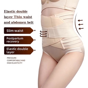 <span class=keywords><strong>Ceinture</strong></span> de soutien post-partum réglable et respirante pour femmes - Product Image 3