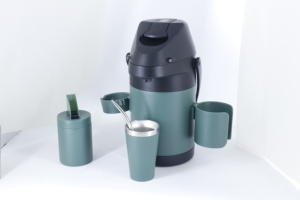 Termo Portátil de Acero Inoxidable de Doble Pared para Agua, Té, Mate y Bebidas Calientes - Product Image 4