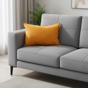 Cuscino di Lusso Elastico in Tessuto Cojin Stretch Arancione 40*60 e Cuscino Decorativo - Product Image 1