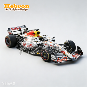 Sculpture métallique personnalisée de voiture Aston <span class=keywords><strong>Martin</strong></span> F1, réplique grandeur nature ou à l'échelle réduite, <span class=keywords><strong>en</strong></span> fibre de verre et fibre de carbone, pour exposition de course. - Product Image 6