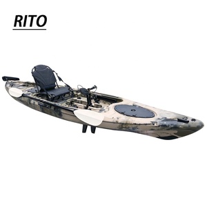 <span class=keywords><strong>Kayak</strong></span> de Pesca con <span class=keywords><strong>Pedales</strong></span> de 13 Pies, Asiento Individual, Sistema de <span class=keywords><strong>Pedales</strong></span>, Precios Económicos - Product Image 4