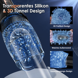 Gelance Automatischer Masturbator für Männer mit 10 Vibrations- & 5 Stoß-/Rotationsmustern, Penispumpe & Stroker, Erwachsenenspielzeug aus Guangdong - Product Image 4