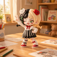 Usine chinoise de jouets en PVC : Figurine d'action en vinyle 3D de dessin animé, personnalisée, imprimée en 3D, OEM ODM, boîte mystère