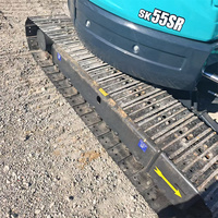 Excavatrice sur chenilles hydraulique Kobelco SK55 d'occasion en bon état, 5 tonnes, excavatrice d'occasion