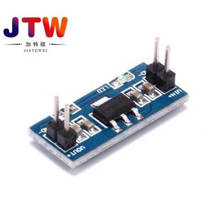 JTW AMS1117 โมดูลควบคุมแรงดันไฟฟ้า 3.3V 5V DC บอร์ดจ่ายไฟเชิงเส้นพร้อมไฟ LED - Product Image 2