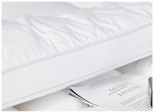 Protector <span class=keywords><strong>de</strong></span> colchón <span class=keywords><strong>de</strong></span> tamaño king para hotel, cubierta <span class=keywords><strong>de</strong></span> colchón acolchada con cremallera, impermeable, color blanco, tamaño queen - Product Image 6