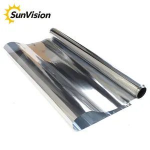 De plata de Plata 2 <span class=keywords><strong>espejo</strong></span> de <span class=keywords><strong>ventana</strong></span> de edificio de película reflectante precio al por mayor en casa de vidrio tintado película solar <span class=keywords><strong>papel</strong></span> de aislamiento - Product Image 1