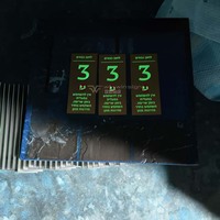 Letrero Luminoso Personalizado de Titanio Dorado |   Acero Inoxidable Antihuellas para Uso en Interiores, Ecológico