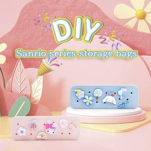 Custom Logo Cartoon Silicone Stationery <b>Case</b> Fashionable Kids School Storage Zipper Closure for <b>Makeup</b> Bag Pencil Pouch - Product Image 4
