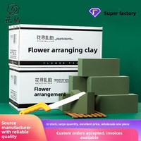 Blocs de mousse absorbante en résine phénolique Oasis, découpables, paquet de 20 pièces, pour l'arrangement floral, emballage de fleurs fraîches