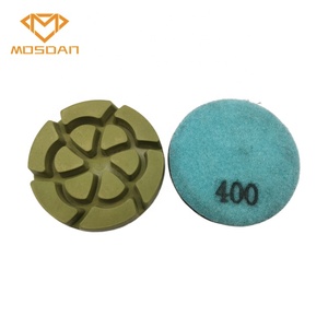 <strong>3</strong> Inch Flower Resin Bonded Concrete Floor Polishing Pucks with 12mm Thickness - Product Image 6