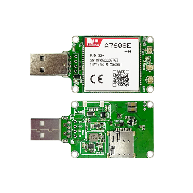 SIMcom LTE CAT4 USB Dongle A7608E-H Support Data Voice GNSS Optional M2M IoT Applications in Stock