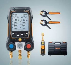 वायरलेस क्लैंप तापमान जांच के साथ मूल टेस्टो 550s स्मार्ट किट स्मार्ट डिजिटल मैनिफोल्ड गेज - Product Image 2