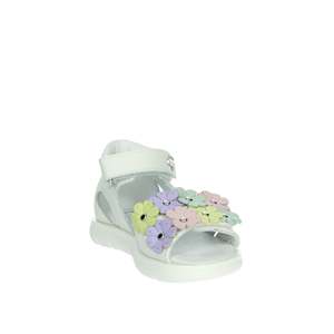Balducci Girls White <b>Sandals</b> With Flower Detail Flat Shoes - Product Image 5