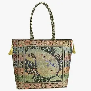 Оптовая продажа, дизайнерская женская сумка из парчи премиум-класса, женская шелковая сумка-сумка для женщин