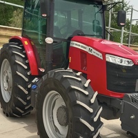 Tracteurs d'occasion Massey Ferguson MF1404B, tracteur à roues, 140 CV, moteur diesel 4 cylindres, boîte de vitesses, prise de force 540/1000 tr/min, 500-1500 heures d'utilisation