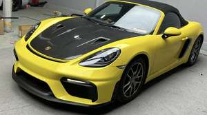 Accessori esterni CS carbonio a secco di alta qualità cofano motore per 2017 <span class=keywords><strong>Porsche</strong></span> <span class=keywords><strong>911</strong></span> Carerra Base 991.2 copertura del motore - Product Image 3