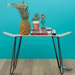 Pieds de meubles modernes en acier, base de table robuste, design industriel pour la maison et le bureau - Product Image 2