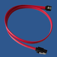 Cable de Transferencia de Datos SATA para Discos Duros, Cable de Puerto Serial para Unidades de Estado Sólido SATA, 6GB, Venta al Por Mayor