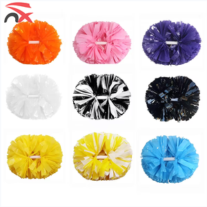 Venta al por Mayor <span class=keywords><strong>de</strong></span> Fábrica: Productos <span class=keywords><strong>de</strong></span> <span class=keywords><strong>Pompones</strong></span> con Flores Tejidas a Mano <span class=keywords><strong>para</strong></span> Animadoras, Actividades Deportivas y Animación - Product Image 3