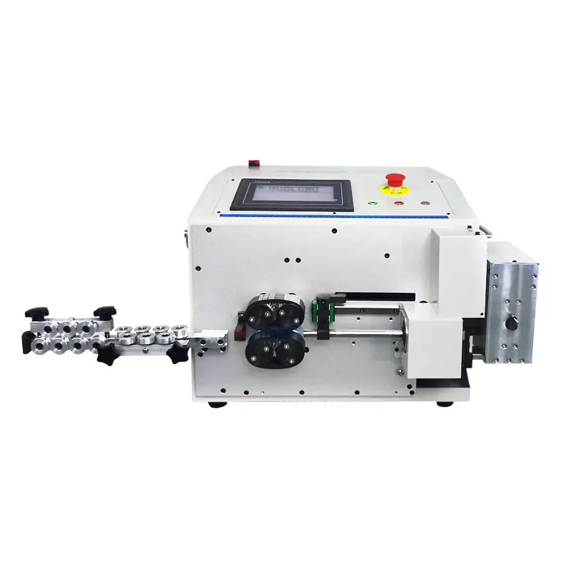 SU-BA6 Full automatic solid cable cut strip 3d wire bending machine