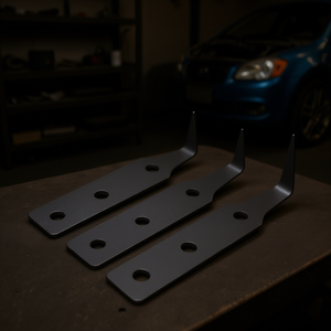 Kit de 3 languettes de débosselage métalliques pour la réparation de carrosserie automobile - Product Image 3