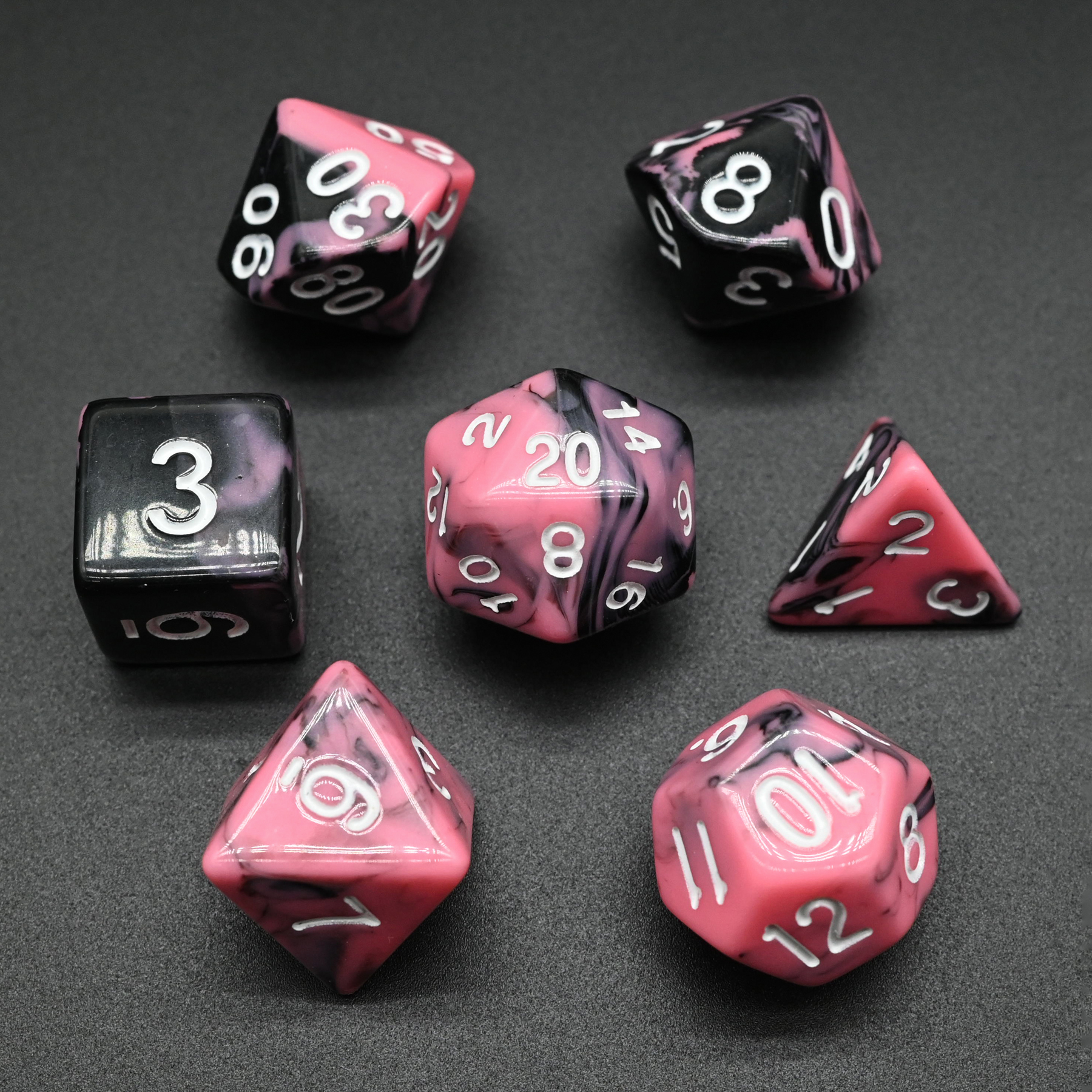 Rosa y negro