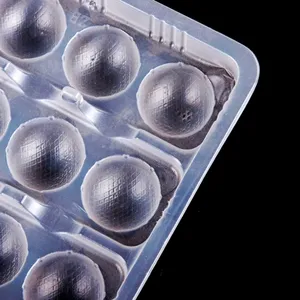 Baki Plastik Blister Sekali Pakai untuk Kemasan Kue Kering, Keripik, dan Makanan Lainnya, Kotak Kompartemen Makanan Transparan - Product Image 4