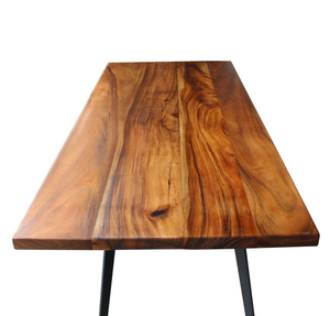 Plateau de table à manger <span class=keywords><strong>en</strong></span> <span class=keywords><strong>bois</strong></span> massif de taille personnalisable, <span class=keywords><strong>comptoirs</strong></span> <span class=keywords><strong>en</strong></span> <span class=keywords><strong>bois</strong></span> naturel - Product Image 3