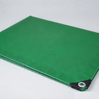 Bâche PVC enduite 700 g/m² haute résistance 1000D, imperméable, résistante aux UV, coupe-vent, occultante, unie, pour château gonflable extérieur