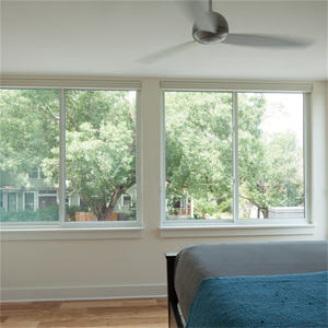 Fenêtre <span class=keywords><strong>en</strong></span> verre coulissante <span class=keywords><strong>en</strong></span> aluminium moderne avec écran pliant et fonction insonorisée pour salle de bain et cuisine - Product Image 1