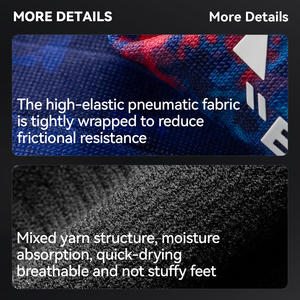 Chaussettes de compression pour le cyclisme ROCKBROS - Antibactériennes, respirantes, <span class=keywords><strong>mi</strong></span>-mollet, pour le vélo de route/VTT et la course à pied, unisexe - Product Image 4