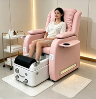 Canapé de beauté pour les pieds, modèle star d'Internet, chaise de bain de pieds électrique réglable, canapé intégré pour la santé et le massage des pieds