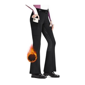 חורף אופנה חם נשים רכיבה על סוסים רכיבה על jodhors גמישות גבוהה רכיבה על סוסים מכנסיים - Product Image 1