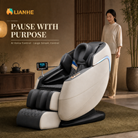 Intelligenter Luxus-Massagesessel für den Haushalt 3D Ganzkörper Multifunktions-Schwerelosigkeits-Raumkapsel-Sessel Sehr Beliebt