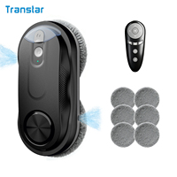 Robot nettoyeur de vitres électrique tendance pour fenêtres extérieures et domestiques - Contrôle par application - Entièrement automatique - 72W sans balais