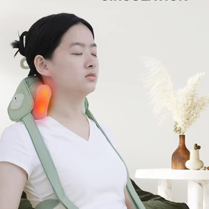 Massaggiatore Elettrico Portatile Shiatsu Darius per Collo e Spalle con Calore, Impastamento 6D, Telecomando <span class=keywords><strong>Wireless</strong></span>, 1,5 Ore di Autonomia per il Dolore - Product Image 3