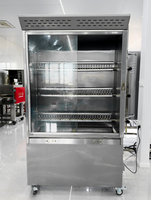 Rôtissoire Commerciale Chuangyu pour Poulet, Machine à Griller au Gaz 6/8 Broches, Four Rotatif