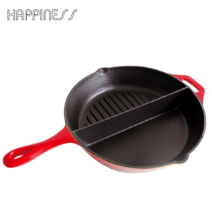 ODM/OEM Bán Buôn Không Dính Chia <span class=keywords><strong>2</strong></span> Phần Chia Chảo <span class=keywords><strong>Pan</strong></span> Với Hai Xử Lý - Product Image 4