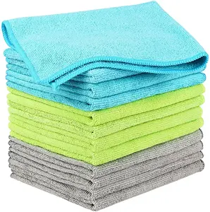 40x40 400gsm Wholesale Colorful Car Detailing 100% Microfiber Micro fiber car Cleaning Cloth Microfiber Towels